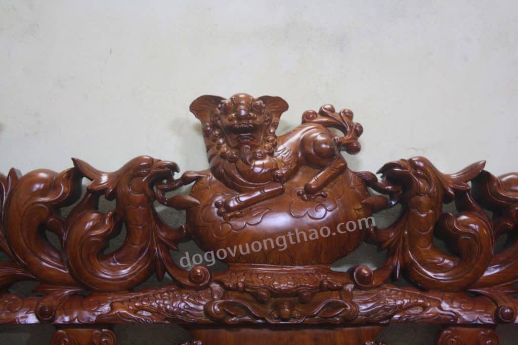 bộ bàn ghế minh quốc nghê cột 18
