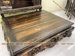 sập 3 bông gỗ mun hoa (1565)