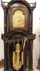 Đồng hồ cây Gỗ Mun Lào - Hình ảnh 3