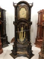 Đồng hồ cây Gỗ Mun Lào