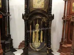 Đồng hồ cây Gỗ Mun Lào