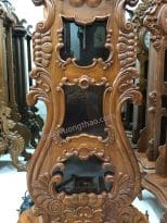 Đồng hồ mẫu cây đàn gỗ Hương đá - Hình ảnh 4