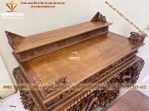sập thờ mai điểu gỗ gụ (1302)