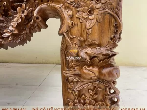 sập thờ mai điểu gỗ gụ (1304)