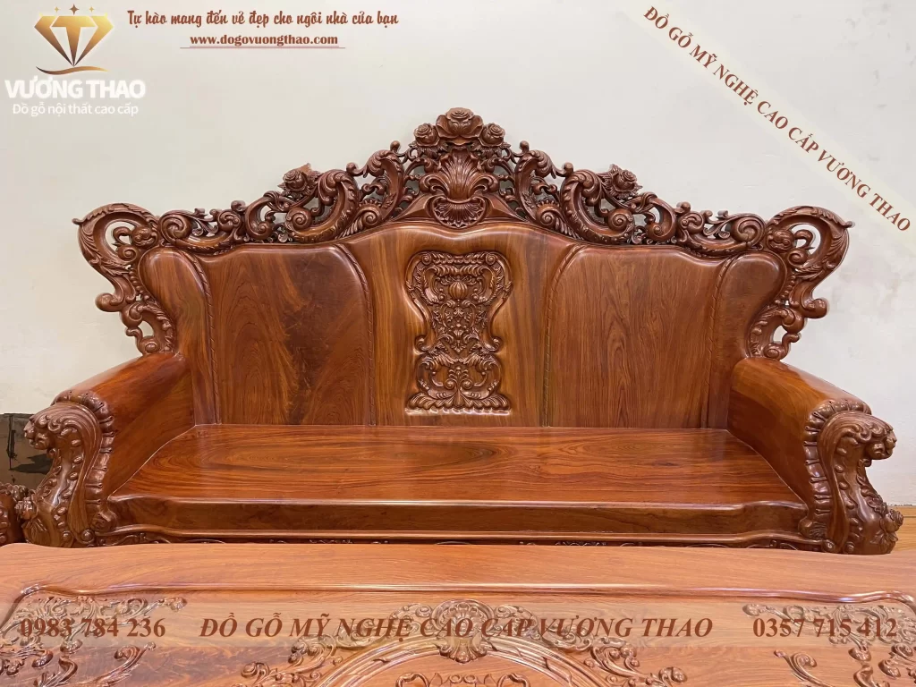 bàn ghế hoàng gia gỗ gõ đỏ (1601)