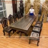 bàn ghế ăn gỗ mun (432)