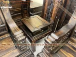 bộ bàn ghế khánh voi gỗ mun hoa (1109)