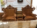 bộ bàn ghế hoàng gia gỗ gõ đỏ
