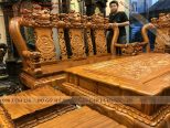 bộ bàn ghế minh nghê gỗ gõ đỏ