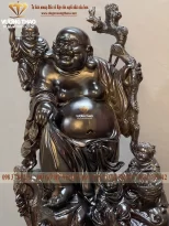 tượng phật di lặc gỗ (1189)