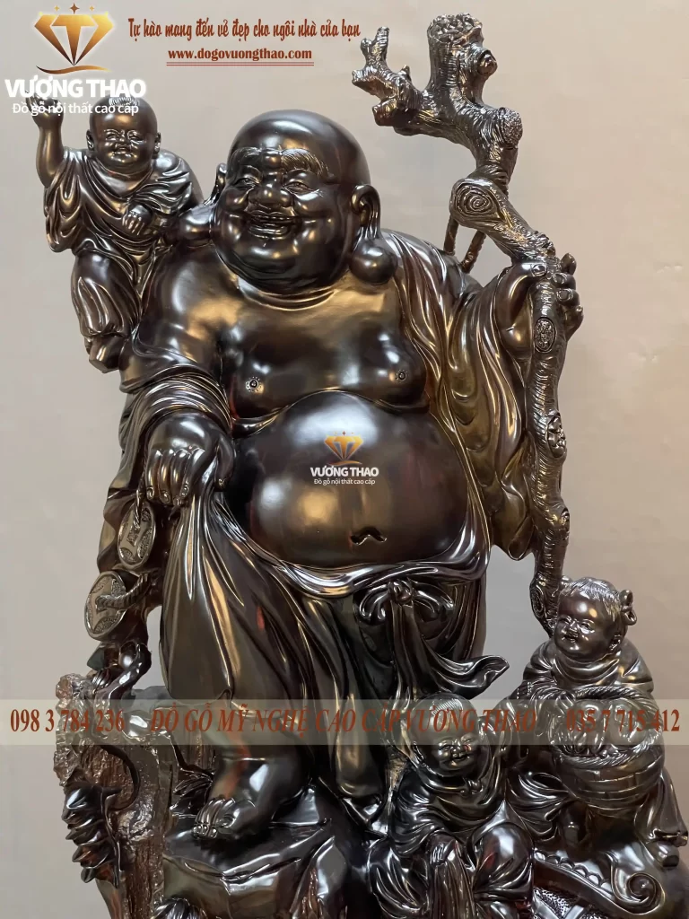 tượng phật di lặc gỗ (1189)