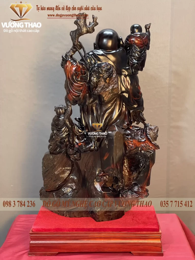 tượng phật di lặc gỗ (1192)