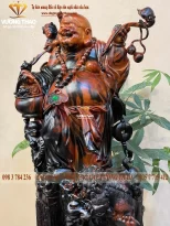 tượng phật di lặc gỗ (1326)