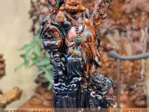 tượng phật di lặc gỗ (1327)