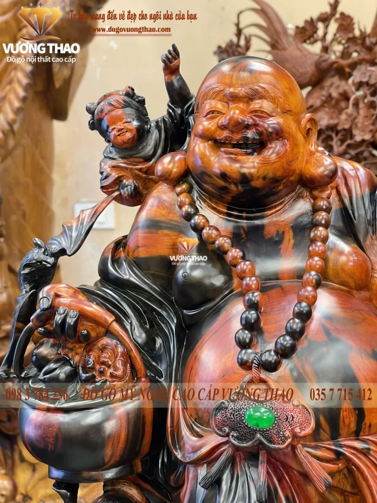 tượng phật di lặc gỗ (1328)