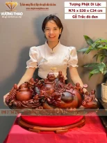 tượng phật di lặc gỗ (1371)
