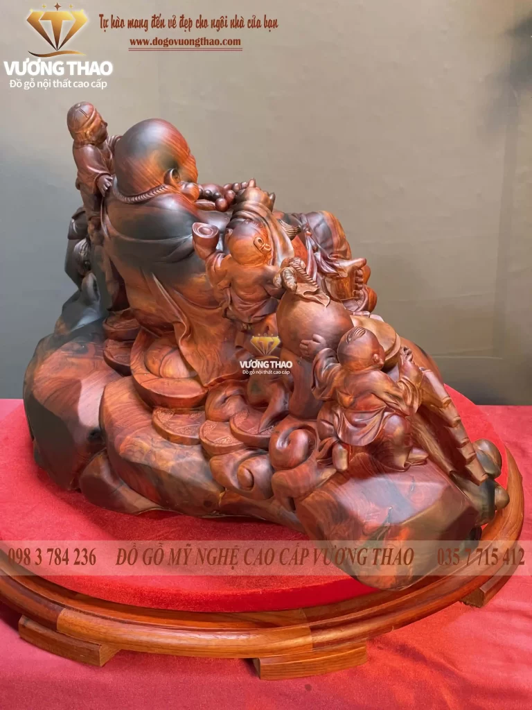 tượng phật di lặc gỗ (1375)