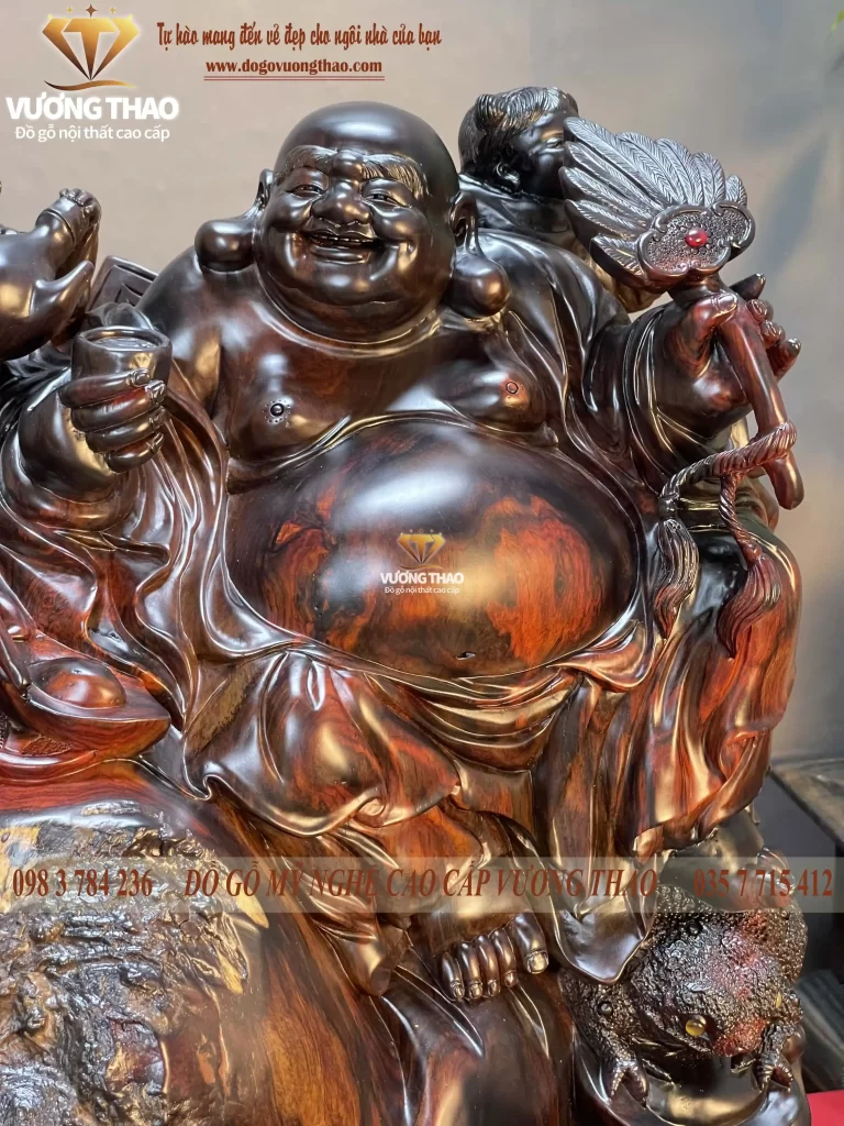 tượng phật di lặc gỗ (1412)
