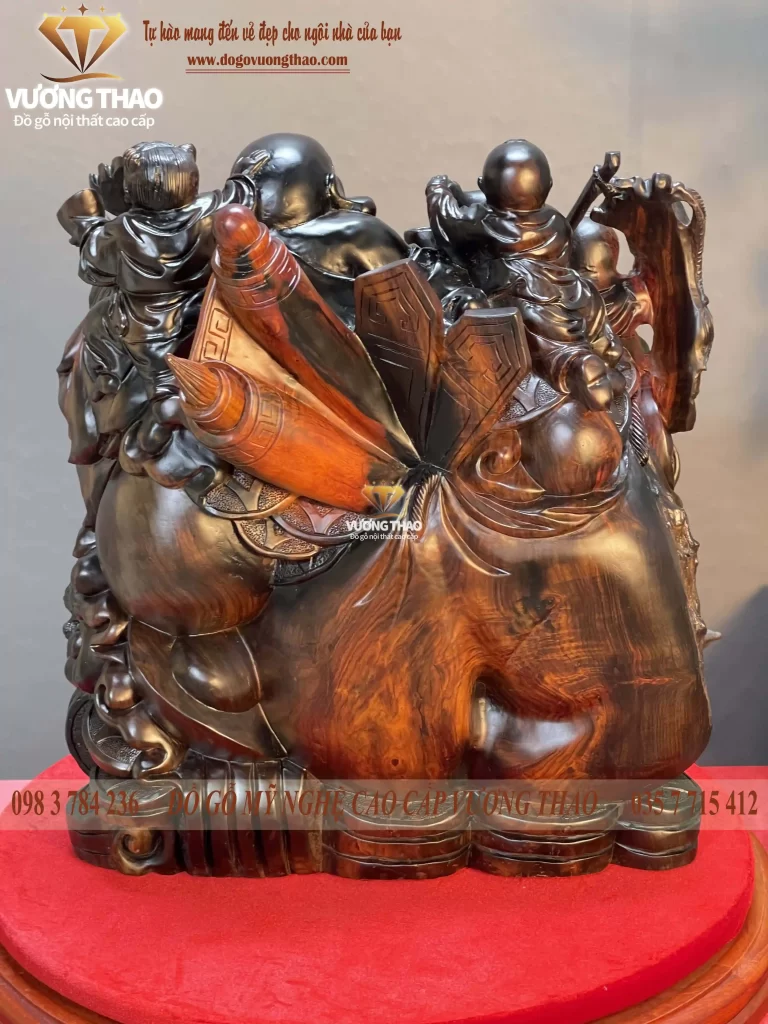 tượng phật di lặc gỗ (1415)