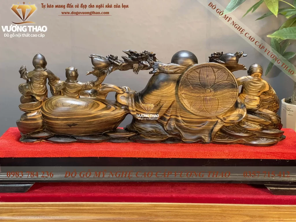 tượng phật di lặc gỗ (1430)