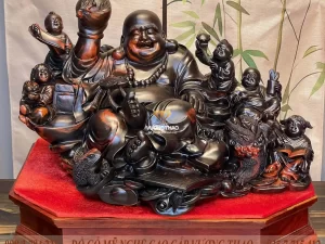 tượng phật di lặc gỗ (1570)