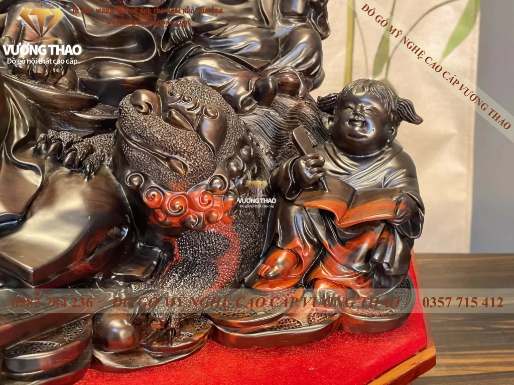 tượng phật di lặc gỗ (1571)