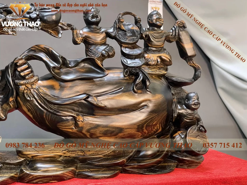 tượng phật di lặc gỗ (425)