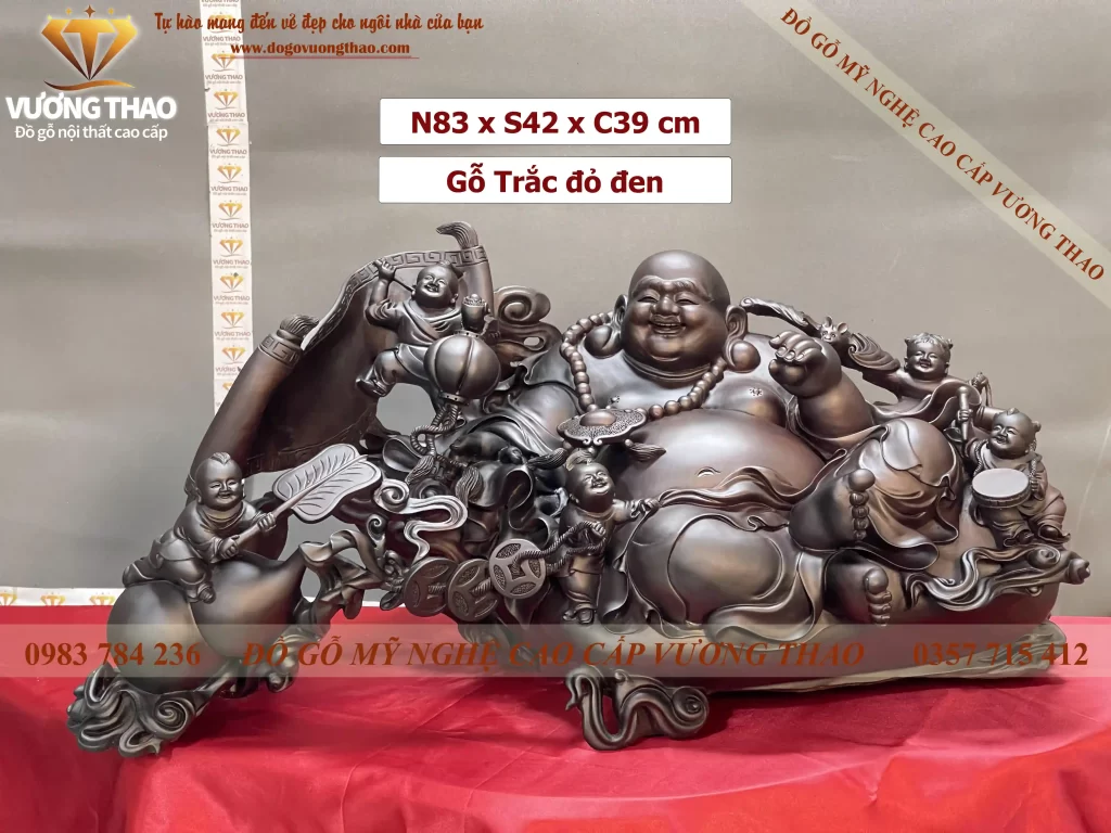 tượng phật di lặc gỗ (506)