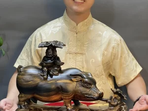 tượng lợn gỗ (185)