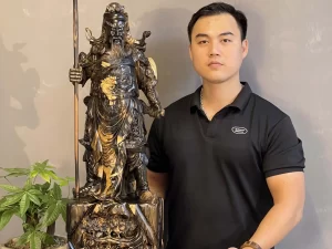 tượng quan vân trường gỗ (1624)