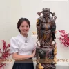 tượng thần tài bằng gỗ mun (1391)