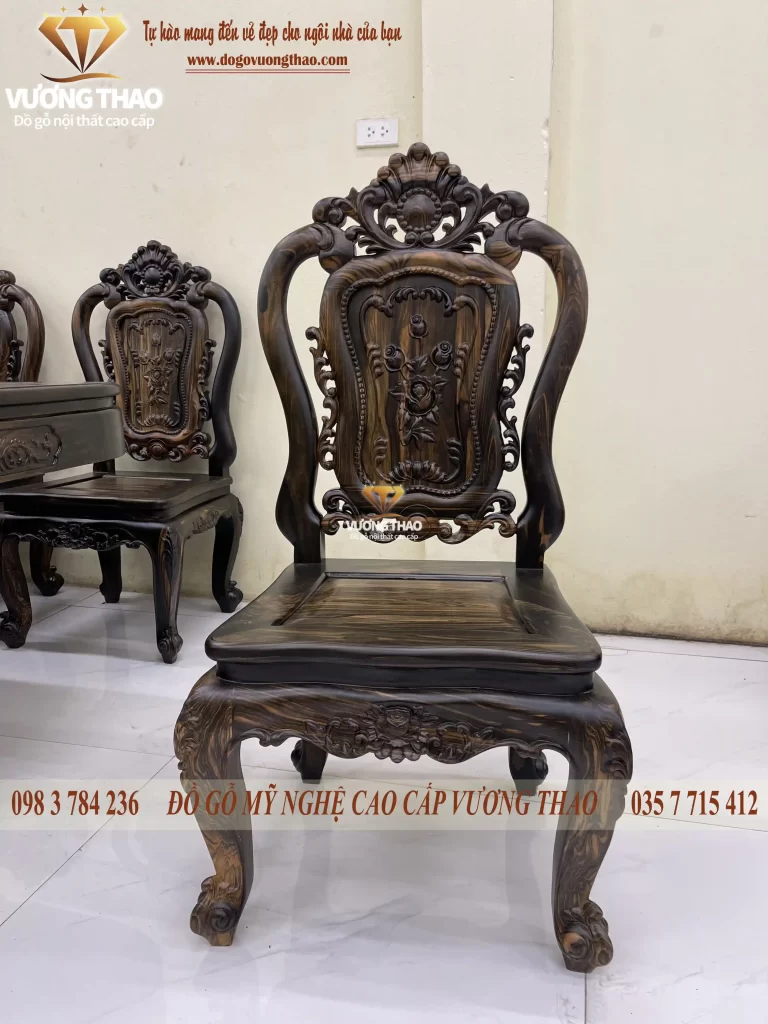 bàn ghế ăn louis (1213)