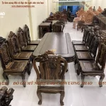 bàn ghế ăn louis (1214)