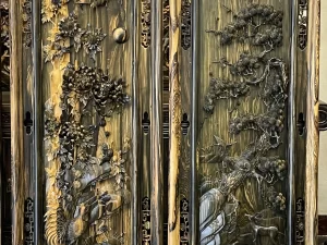 tranh tứ quý gỗ (97)