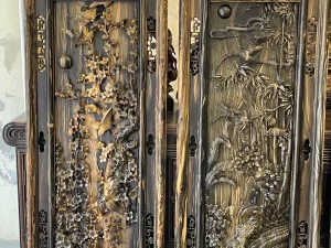 tranh tứ quý gỗ (98)