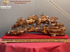 tượng mã đáo thành công gỗ (676)