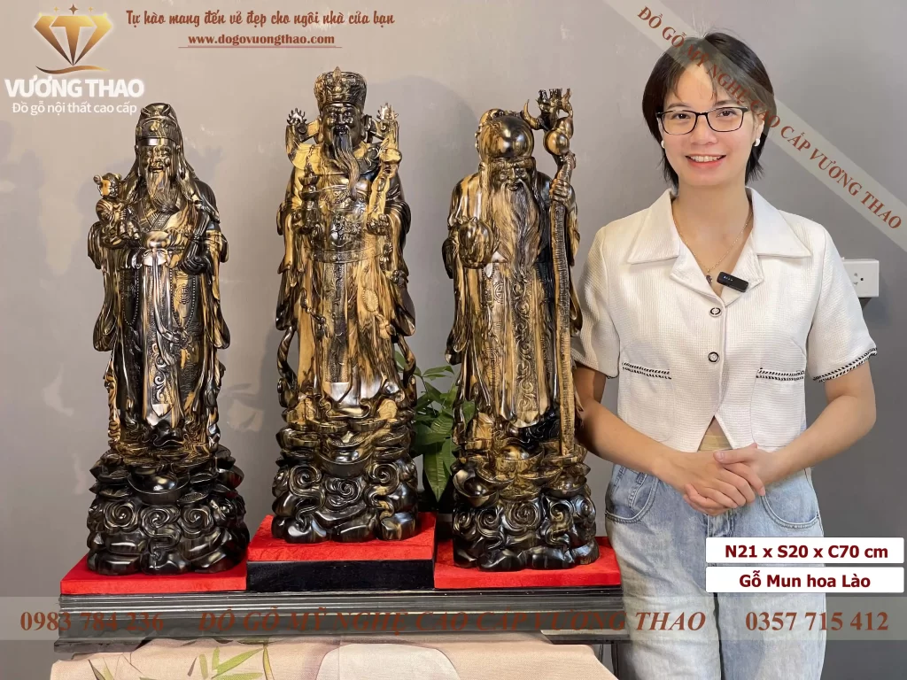 tượng tam đa gỗ (1594)