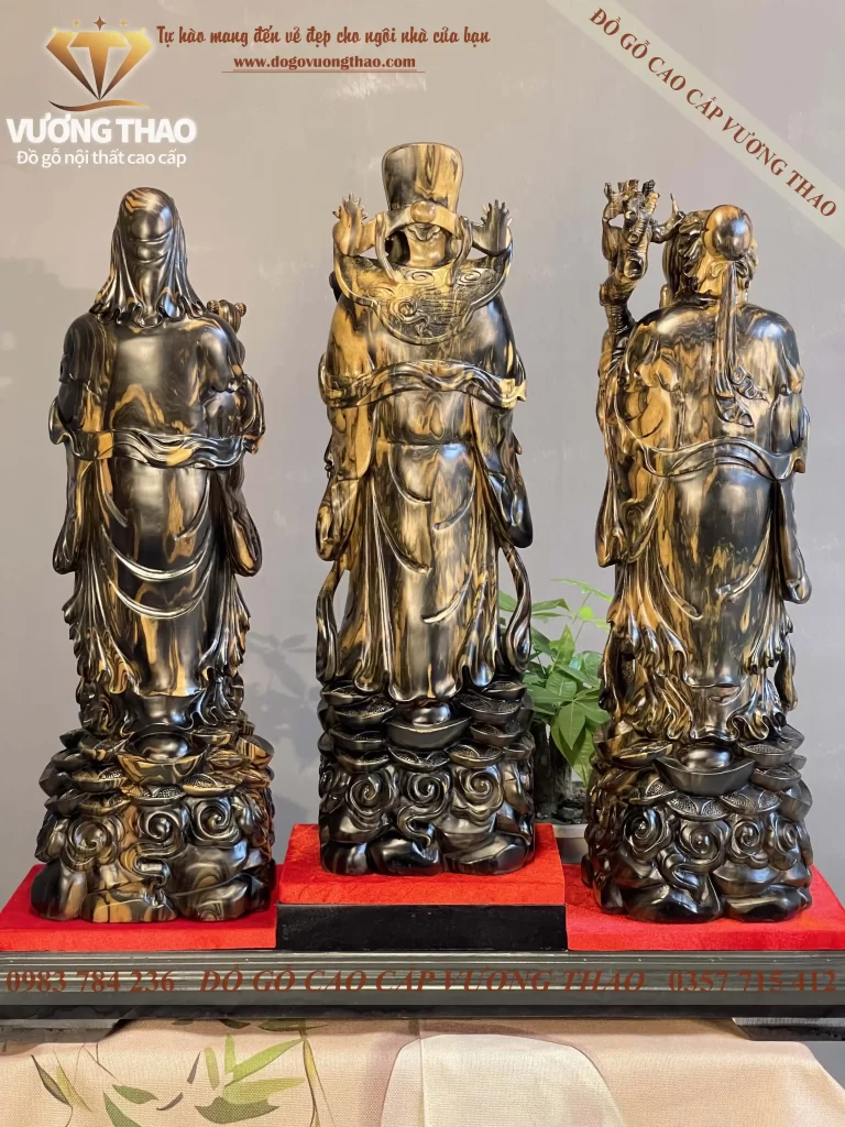 tượng tam đa gỗ (1595)