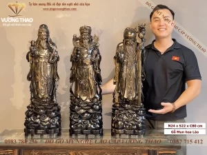 tượng tam đa gỗ (1706)