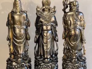 tượng tam đa gỗ (1707)