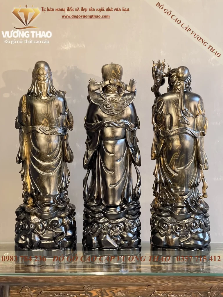 tượng tam đa gỗ (1707)