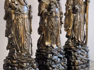 tượng tam đa gỗ (1708)