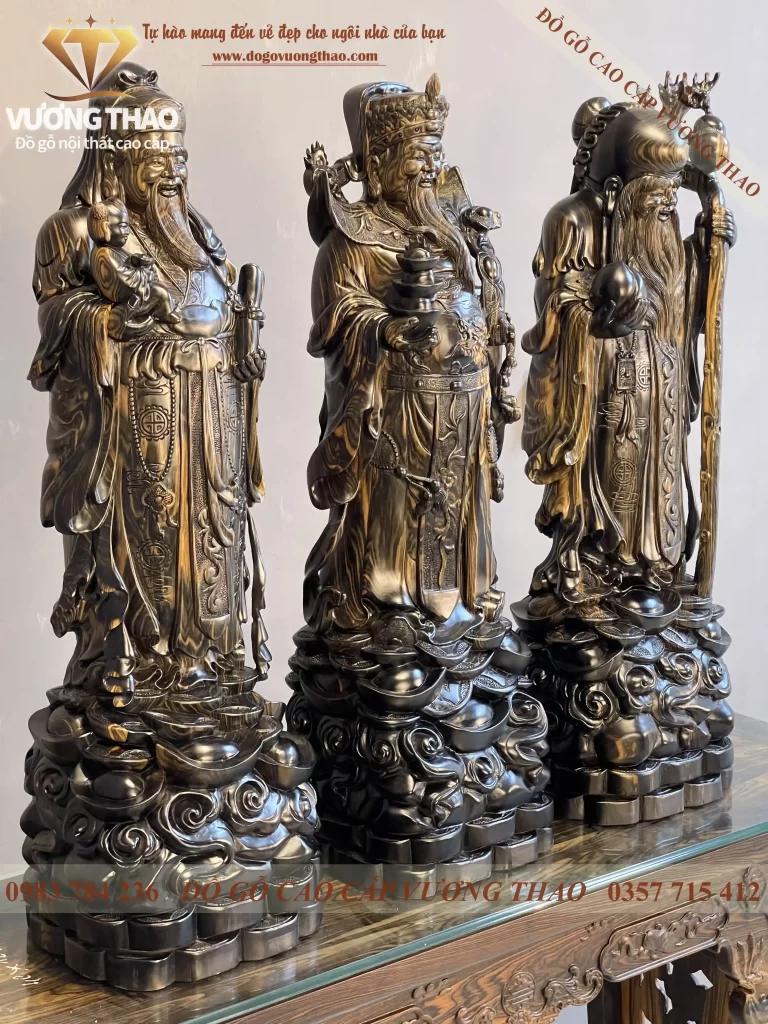 tượng tam đa gỗ (1708)