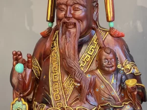 tượng tam đa gỗ (1723)