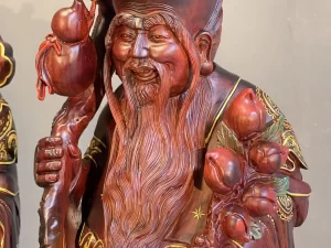 tượng tam đa gỗ (1725)