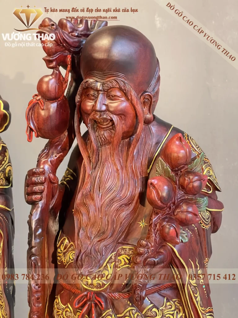 tượng tam đa gỗ (1725)