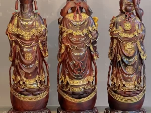 tượng tam đa gỗ (1726)