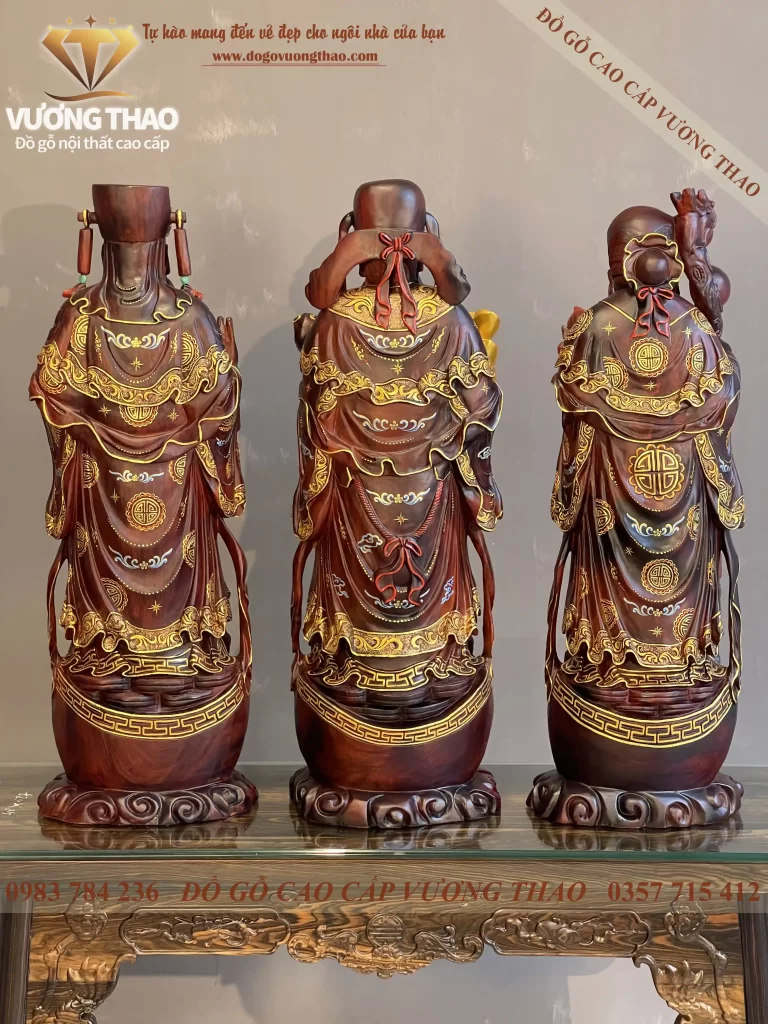 tượng tam đa gỗ (1726)