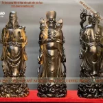 tượng tam đa gỗ (470)