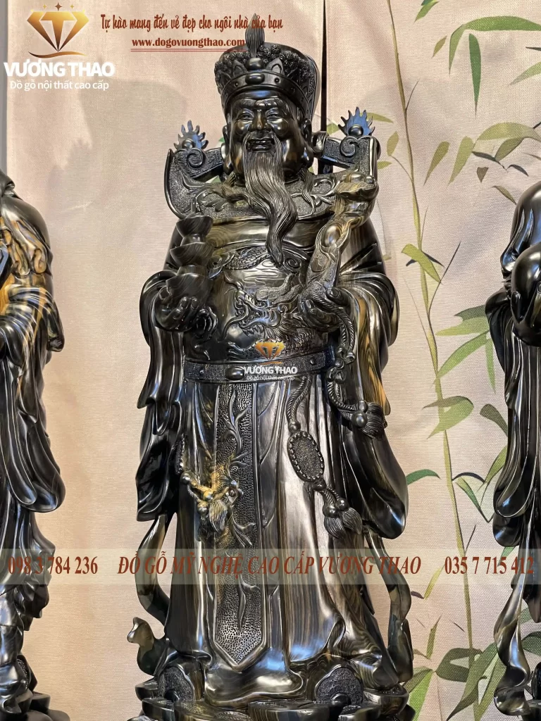 tượng tam đa gỗ mun hoa (1492)